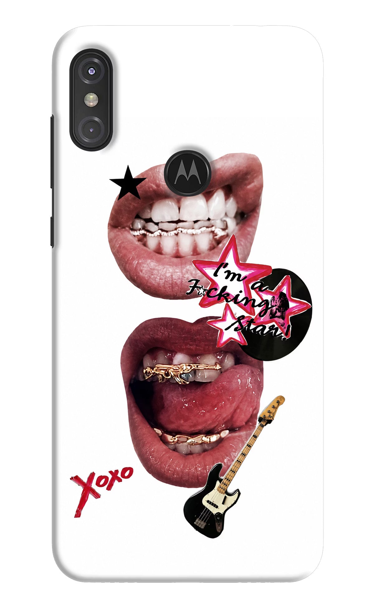Rockstar Moto One Power Back Cover