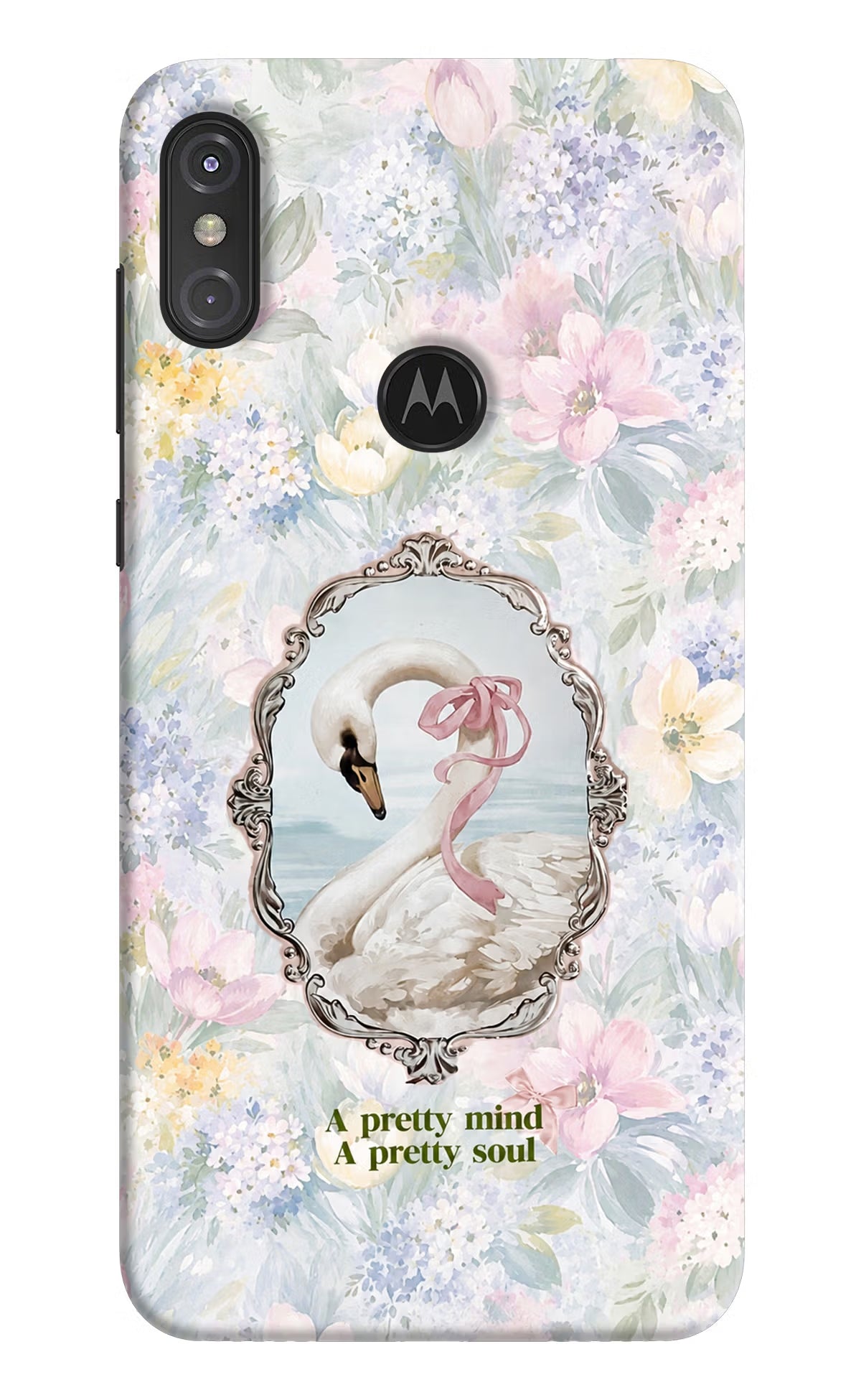 Pretty Mind Pretty Soul Moto One Power Back Cover