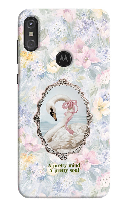 Pretty Mind Pretty Soul Moto One Power Back Cover