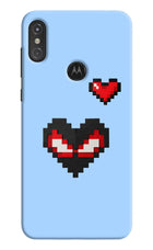 Peter Heart Moto One Power Hard Case Back Cover by Casekaro
