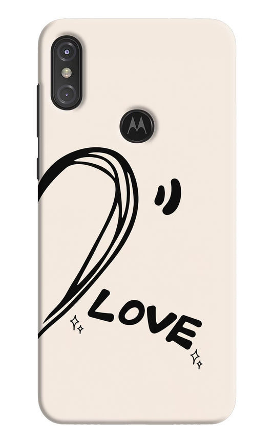 Soul Line Moto One Power Hard Case Back Cover by Casekaro