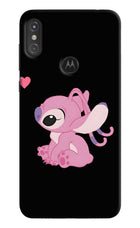 Angel Crush Moto One Power Hard Case Back Cover by Casekaro