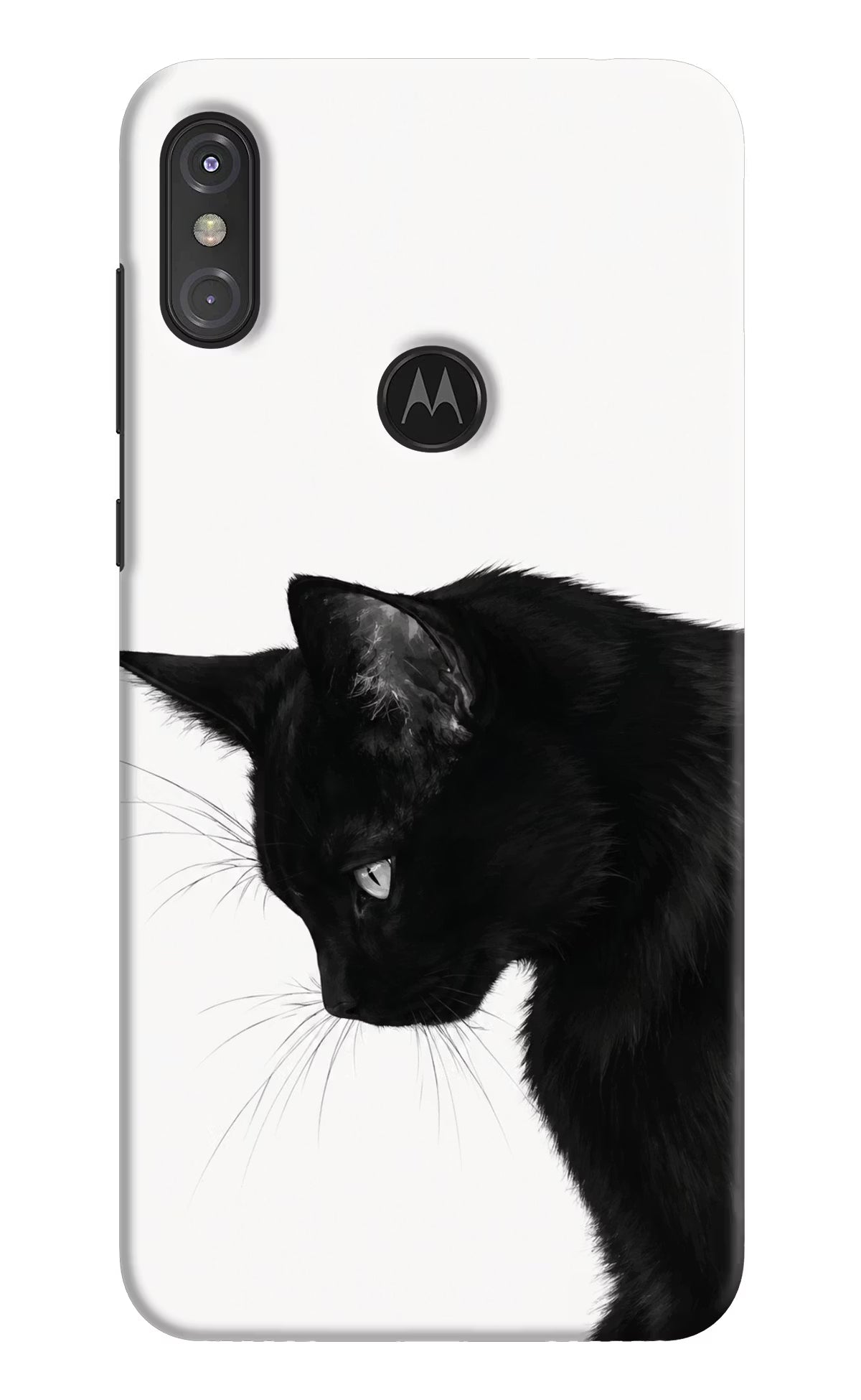 Shadow Gaze Moto One Power Back Cover