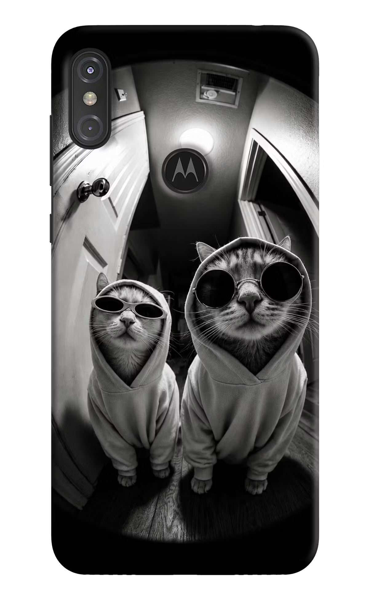 Hood Cats Moto One Power Back Cover