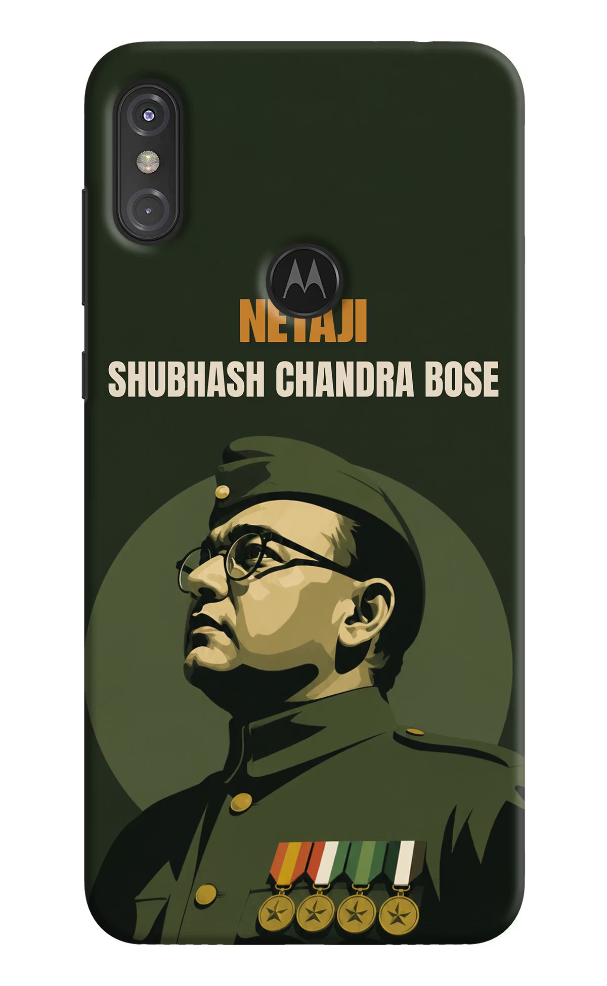 Netaji Legacy Moto One Power Back Cover