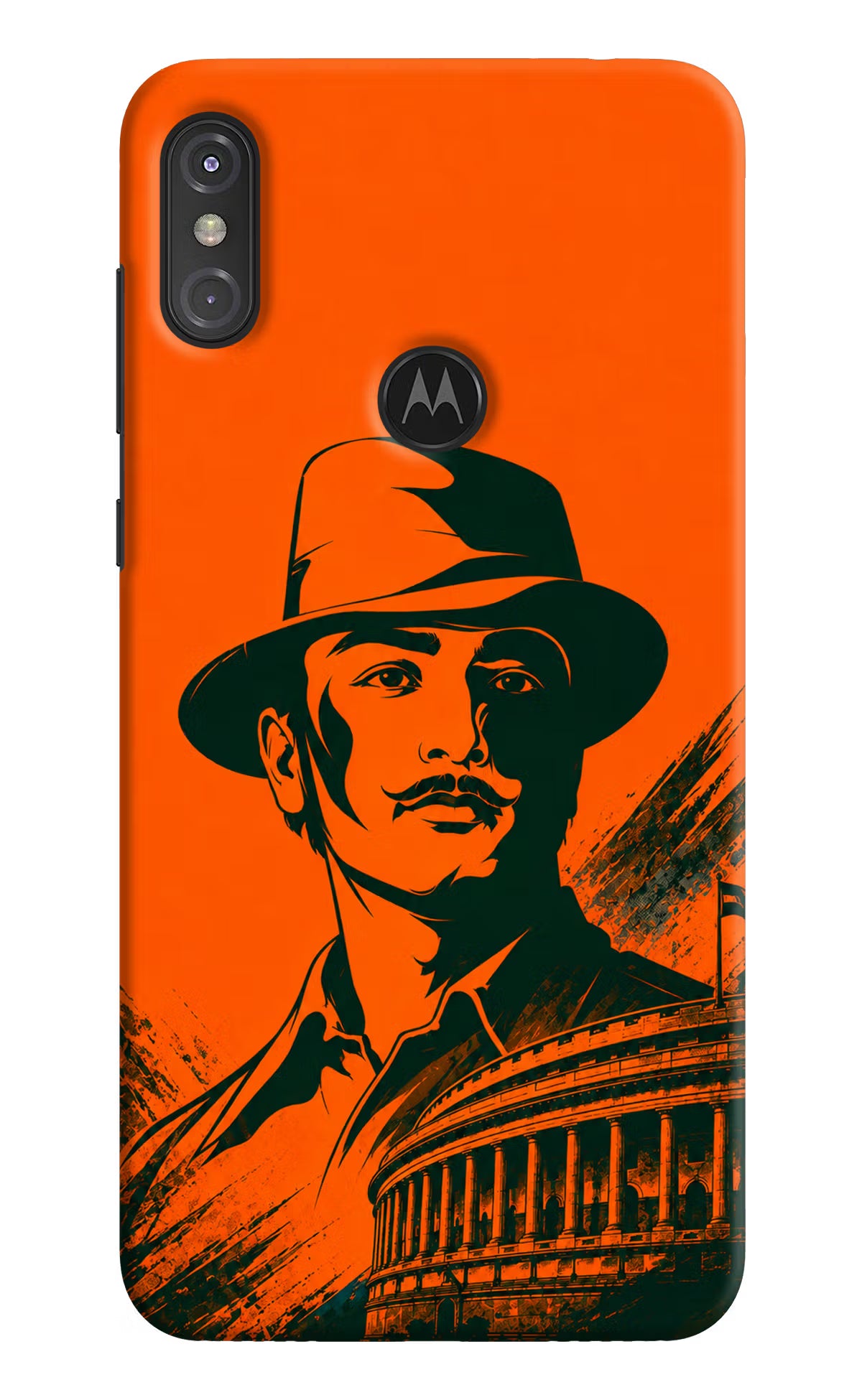 Bhagat Singh Legacy Moto One Power Back Cover