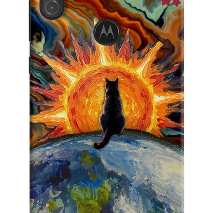 Sunrise Beyond Moto One Power Back Cover