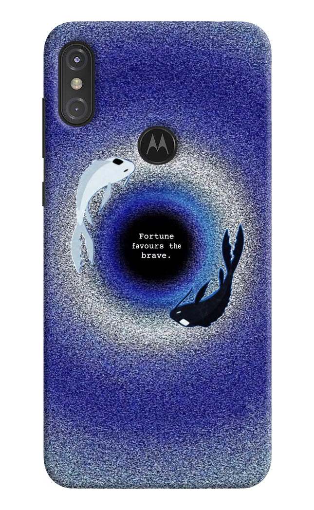 Dark Koi Moto One Power Hard Case Back Cover by Casekaro