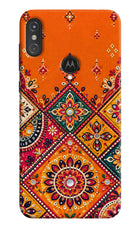 Kutch Glow Moto One Power Hard Case Back Cover by Casekaro