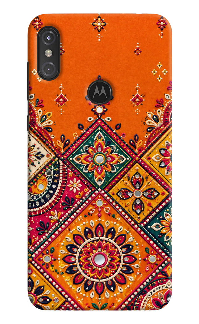 Kutch Glow Moto One Power Hard Case Back Cover by Casekaro
