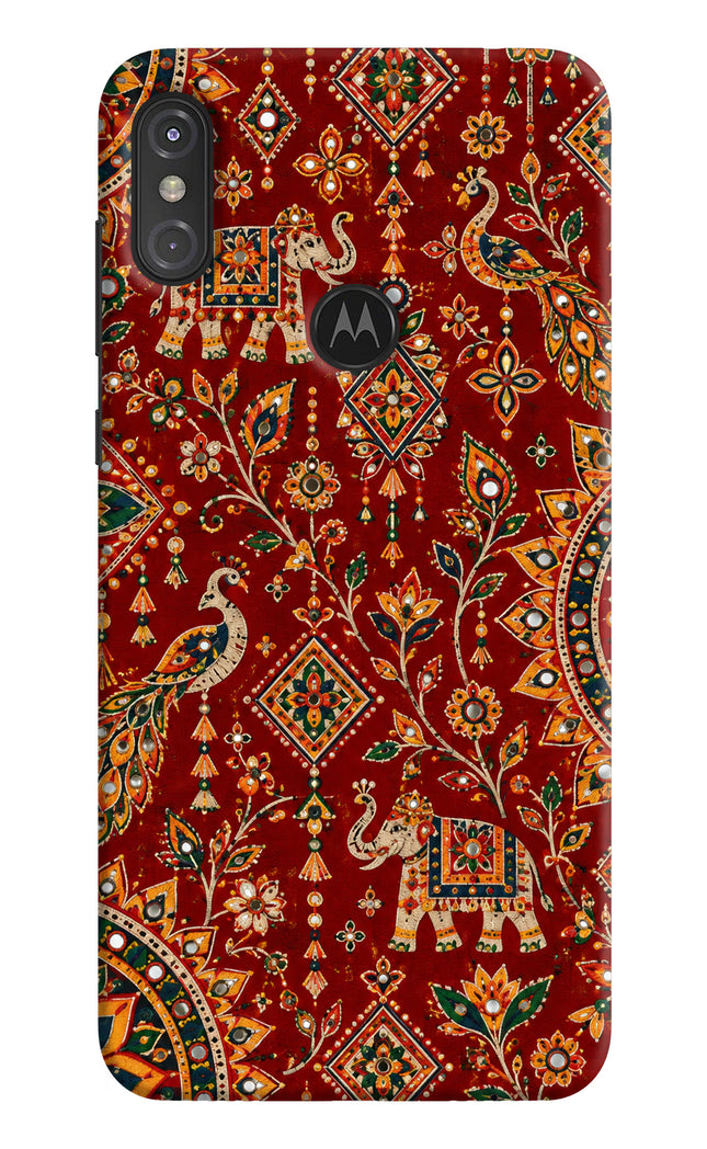 Laal Riwaaz Moto One Power Hard Case Back Cover by Casekaro