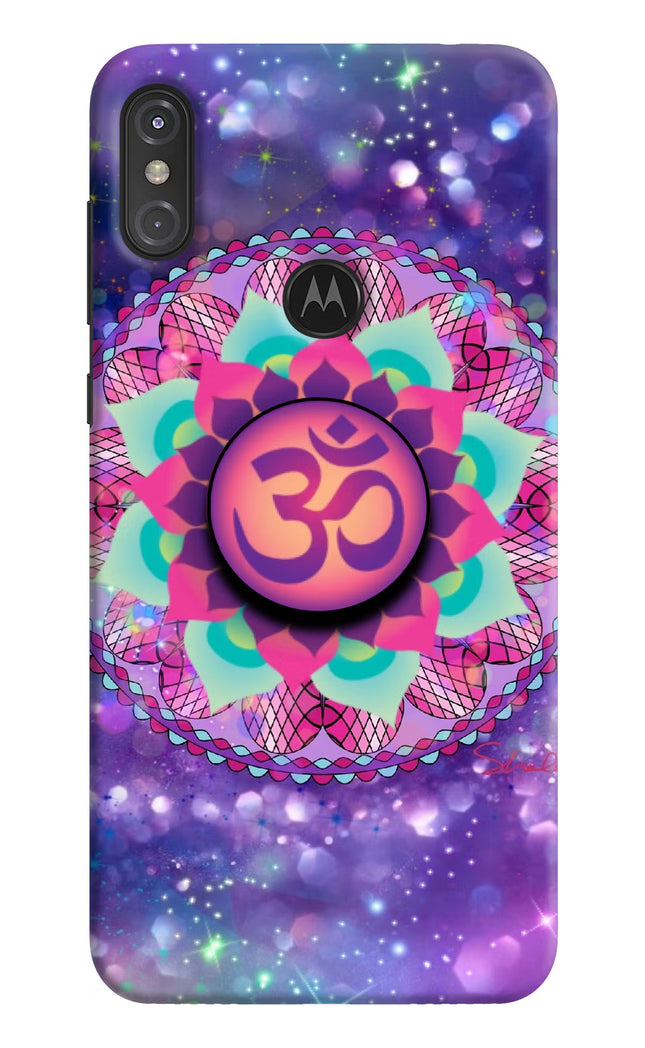 Om Purple Moto One Power Pop Case by Casekaro