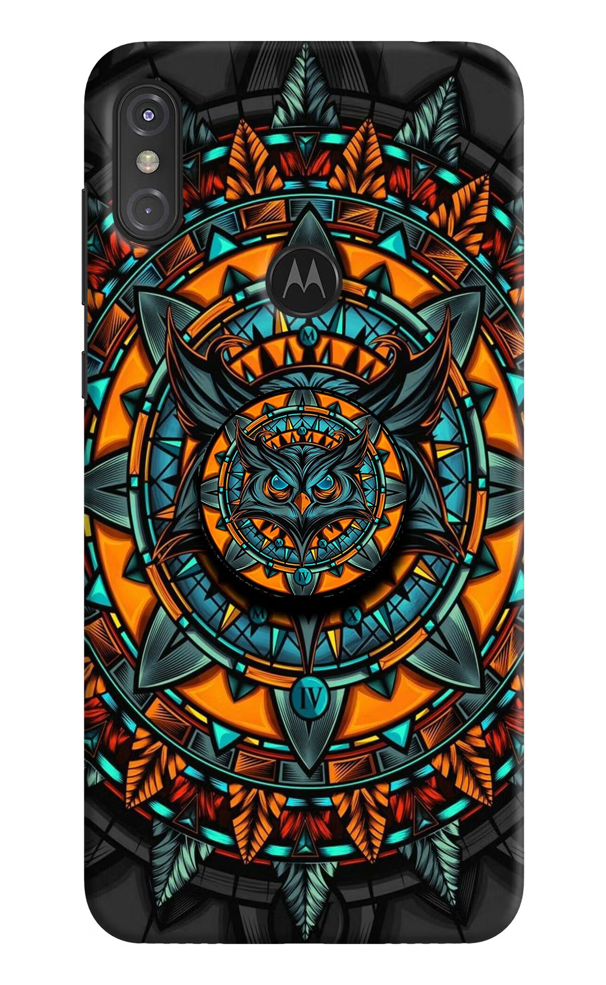 Angry Owl Moto One Power Pop Case by Casekaro