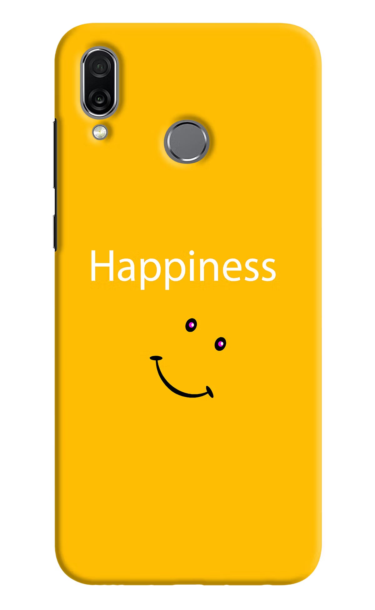Happiness With Smiley Honor Play Hard Case Back Cover by Casekaro