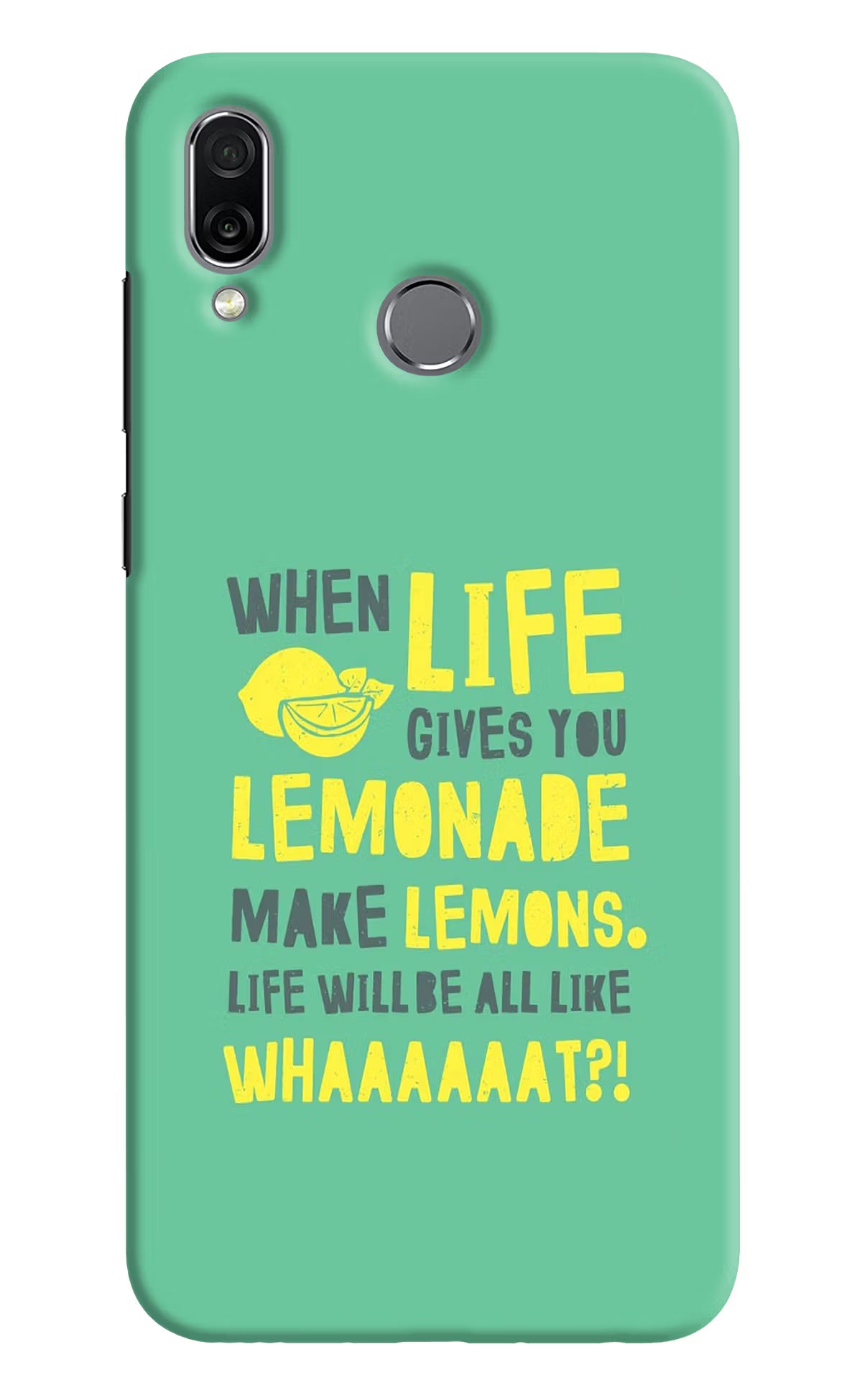 Quote Honor Play Hard Case Back Cover by Casekaro
