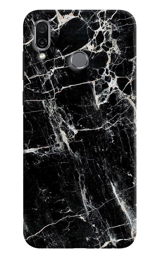 Black Marble Texture Honor Play Hard Case Back Cover by Casekaro