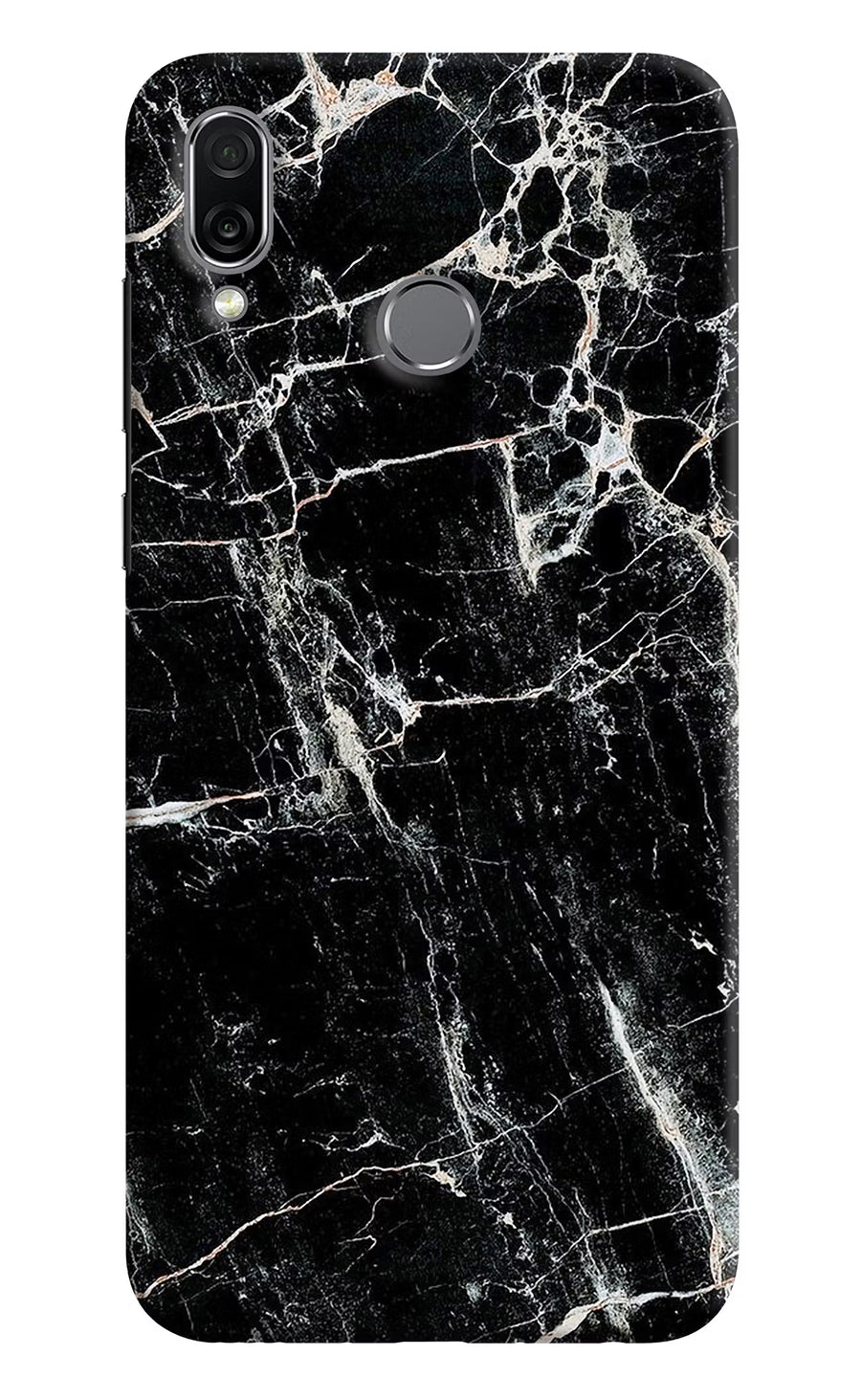 Black Marble Texture Honor Play Back Cover, Hard case