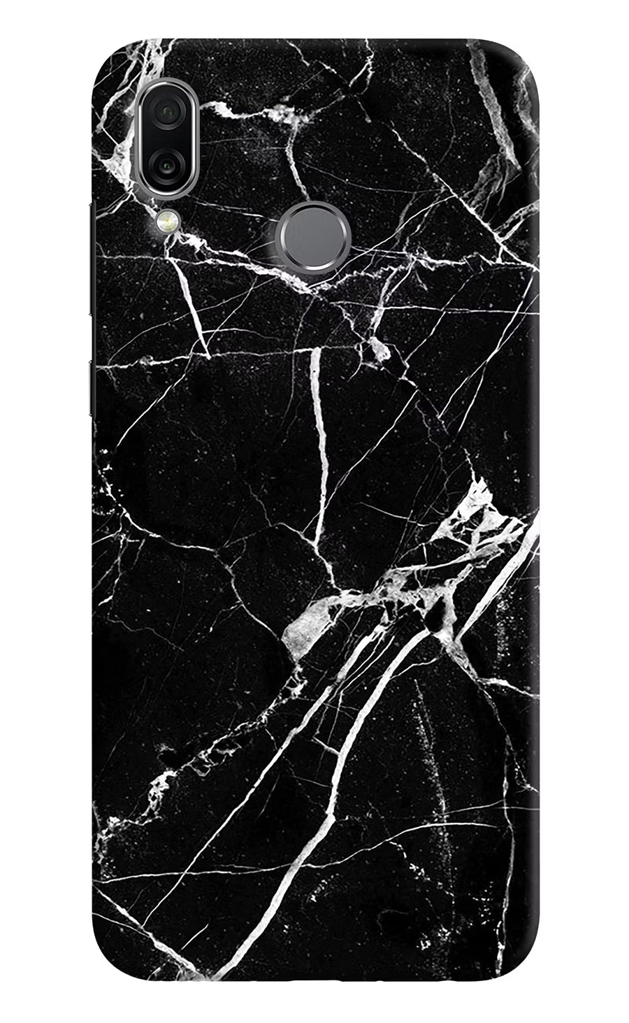 Black Marble Pattern Honor Play Back Cover, Hard case