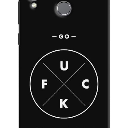 Go Fuck Yourself Honor Play Hard Case Back Cover by Casekaro
