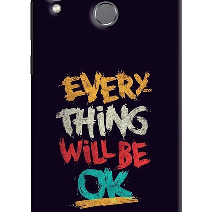 Everything Will Be Ok Honor Play Hard Case Back Cover by Casekaro