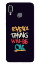 Everything Will Be Ok Honor Play Hard Case Back Cover by Casekaro