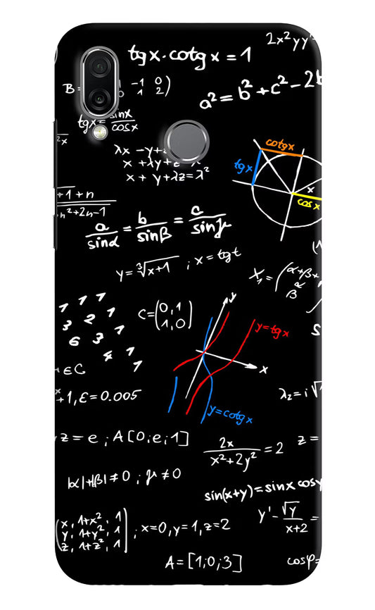 Mathematics Formula Honor Play Hard Case Back Cover by Casekaro