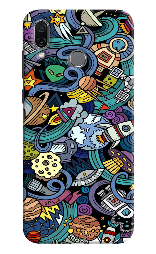 Space Abstract Honor Play Hard Case Back Cover by Casekaro