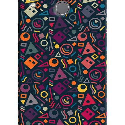 Geometric Abstract Honor Play Hard Case Back Cover by Casekaro