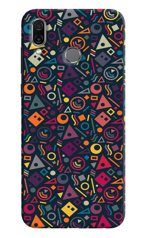 Geometric Abstract Honor Play Back Cover