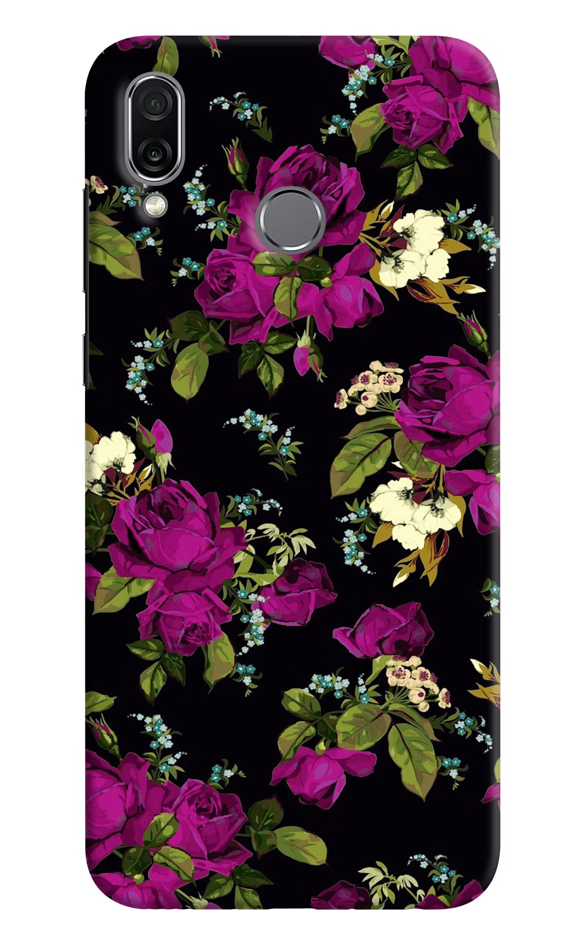 Flowers Honor Play Hard Case Back Cover by Casekaro