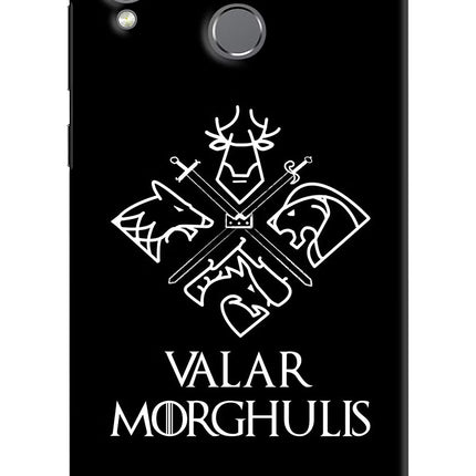 Valar Morghulis | Game Of Thrones Honor Play Hard Case Back Cover by Casekaro