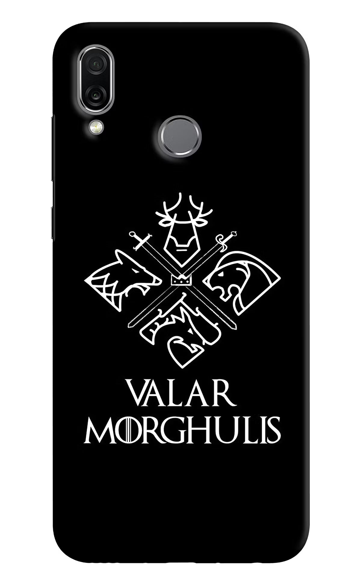 Valar Morghulis | Game Of Thrones Honor Play Hard Case Back Cover by Casekaro