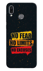 No Fear No Limits No Excuse Honor Play Hard Case Back Cover by Casekaro