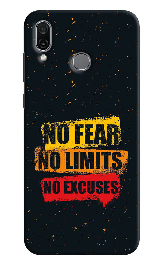 No Fear No Limits No Excuse Honor Play Hard Case Back Cover by Casekaro