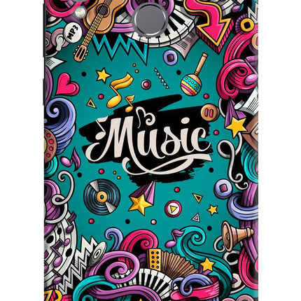 Music Graffiti Honor Play Hard Case Back Cover by Casekaro