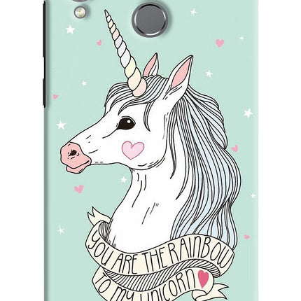 Unicorn Wallpaper Honor Play Hard Case Back Cover by Casekaro