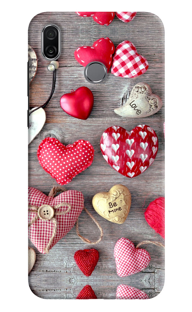 Love Wallpaper Honor Play Hard Case Back Cover by Casekaro