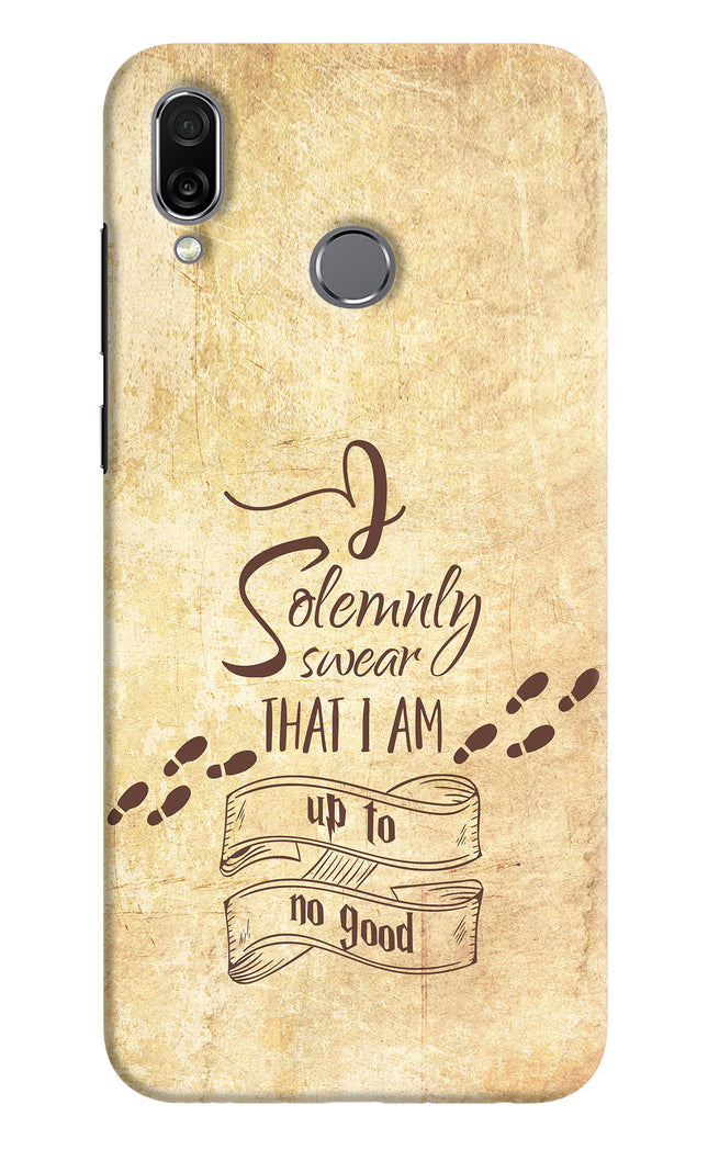 I Solemnly swear that i up to no good Honor Play Hard Case Back Cover by Casekaro