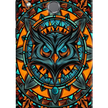Angry Owl Art Honor Play Hard Case Back Cover by Casekaro