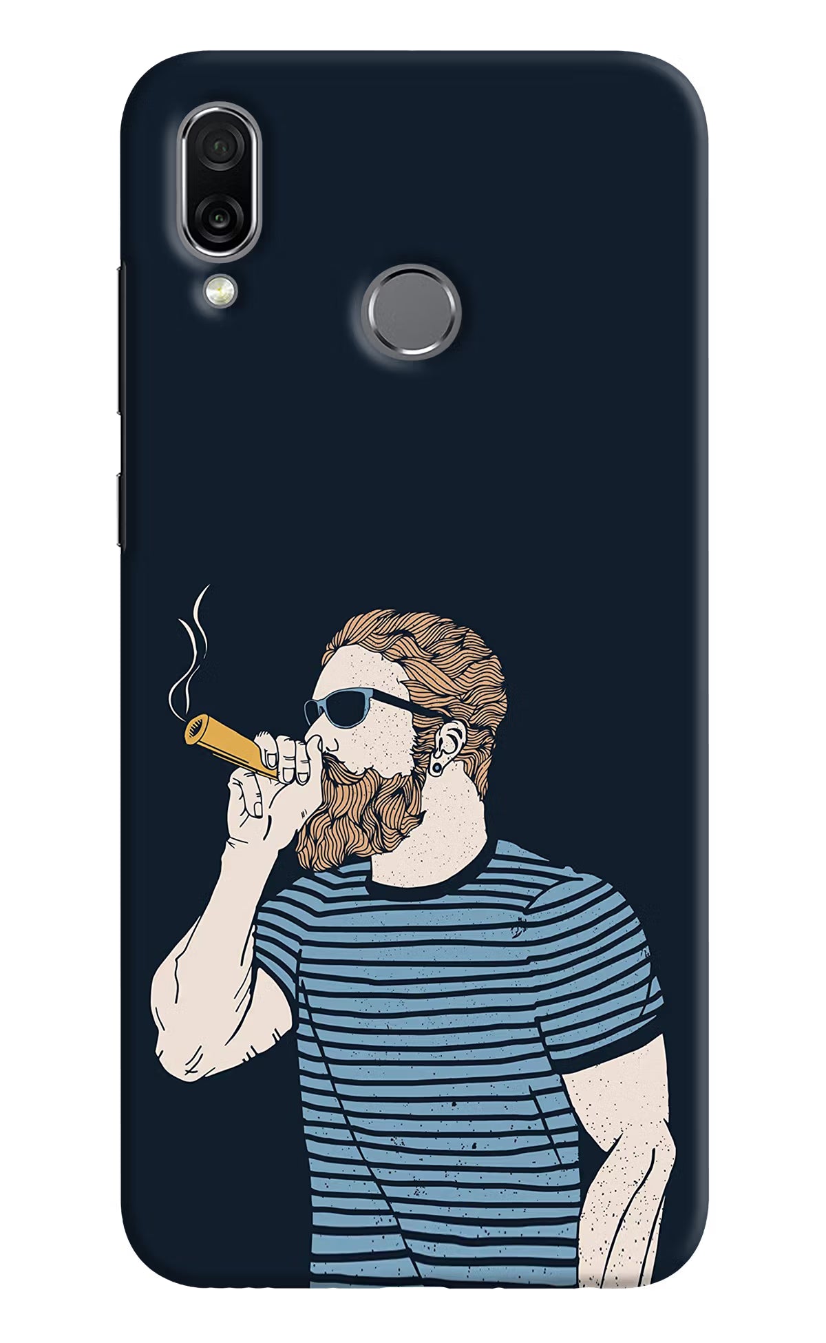 Smoking Honor Play Hard Case Back Cover by Casekaro