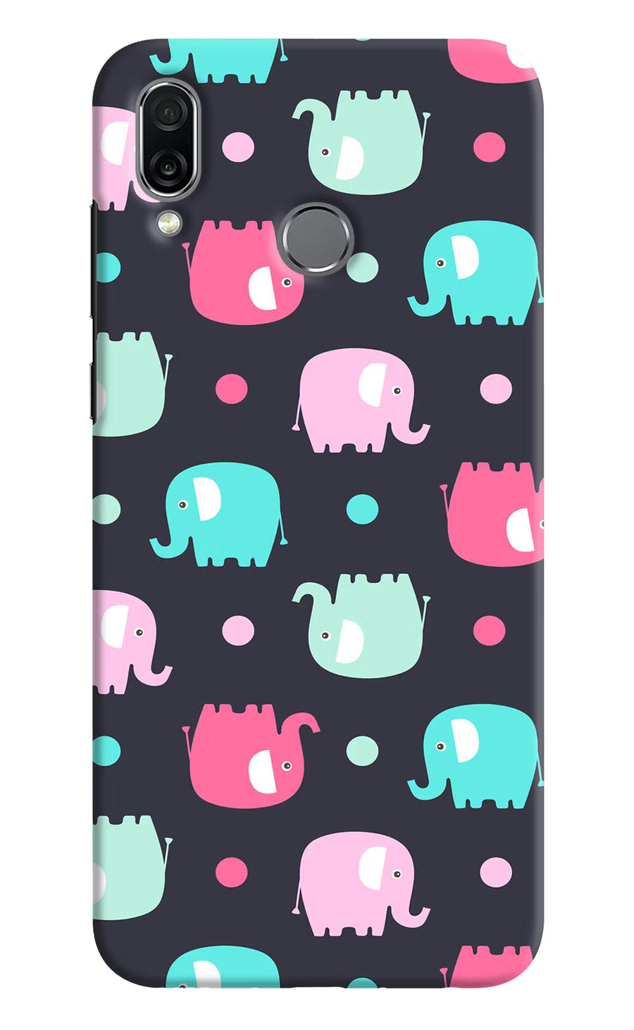 Elephants Honor Play Back Cover, Hard case
