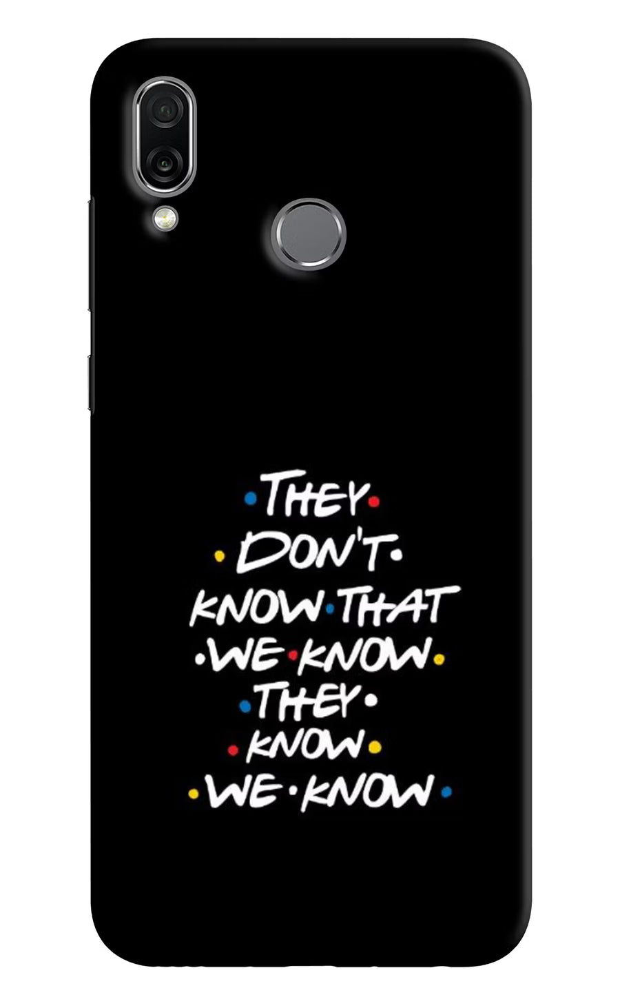 FRIENDS Dialogue Honor Play Back Cover, Hard case