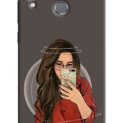 Selfie Queen Honor Play Hard Case Back Cover by Casekaro