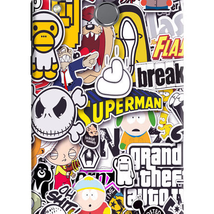 Sticker Bomb Honor Play Hard Case Back Cover by Casekaro