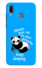 Keep Sleeping Honor Play Hard Case Back Cover by Casekaro