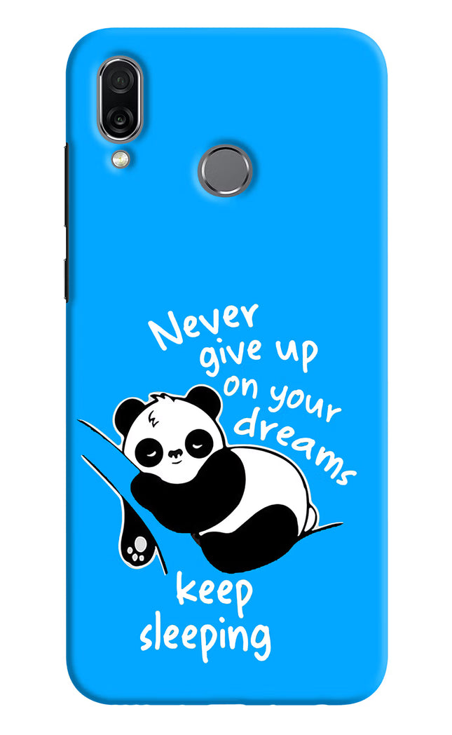 Keep Sleeping Honor Play Hard Case Back Cover by Casekaro
