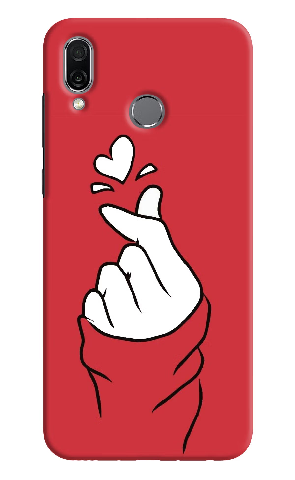 Korean Love Sign Honor Play Hard Case Back Cover by Casekaro