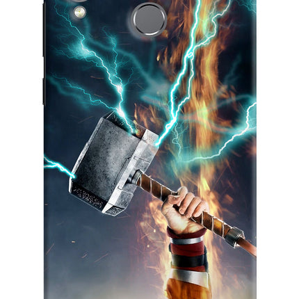 Thor Hammer Mjolnir Honor Play Hard Case Back Cover by Casekaro
