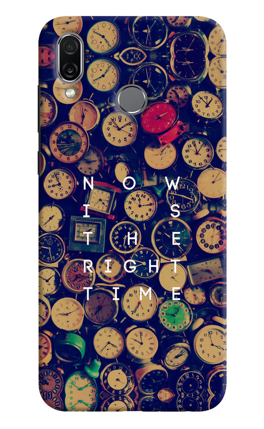 Now is the Right Time Quote Honor Play Hard Case Back Cover by Casekaro