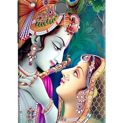 Lord Radha Krishna Honor Play Hard Case Back Cover by Casekaro